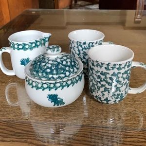 Like New Folk Craft Moose Country set by Tienshan